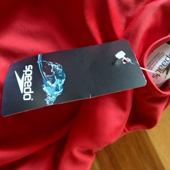 Speedo bathing suit, size 26,Red - Picture 4 of 5